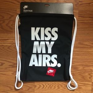 Nike Heritage Kiss My Airs Gym Sack Bag